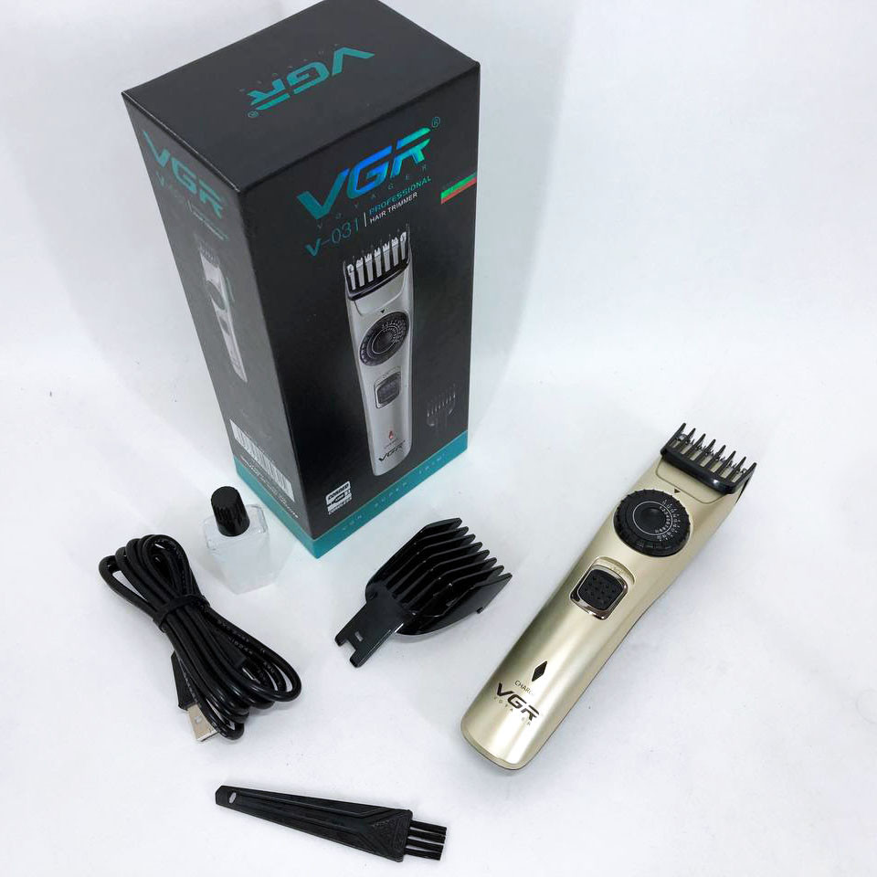 Класна машинка для стрижки волосся VGR V-031 Машинка для стрижки короткої HU-85 Львів - фото 9