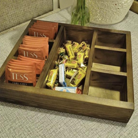 Менажница деревянная 