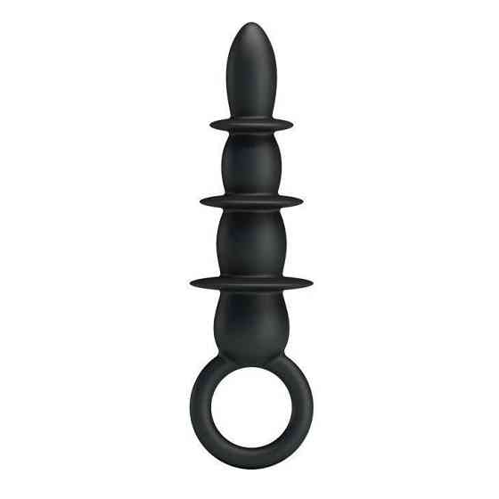 Анальный стимулятор BLACK PRETTY LOVE BI-014539 Sex Aura Киев