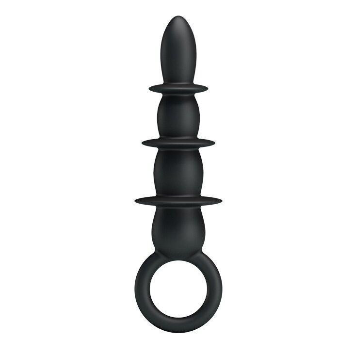 Анальный стимулятор BLACK PRETTY LOVE BI-014539 Sex Aura Киев - изображение 5