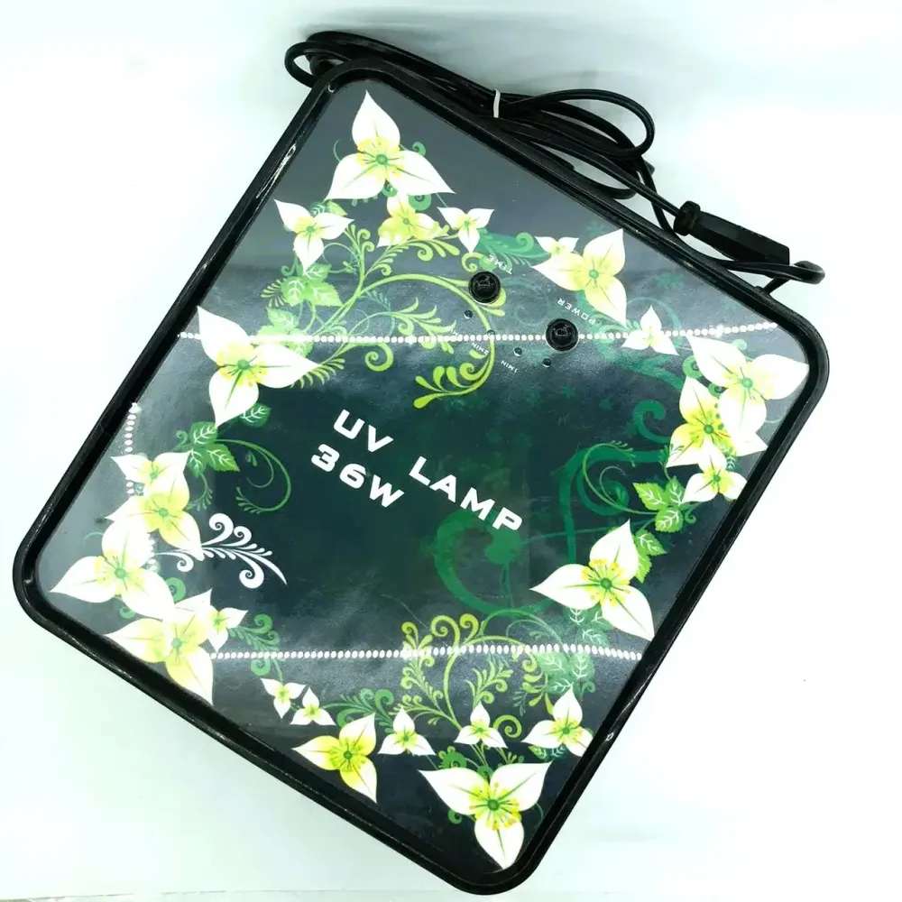 УФ лампа 36 ВТ для наращивания ногтей Simei-Femei c таймером внутри лист металла, проффессиональная Киев - изображение 4