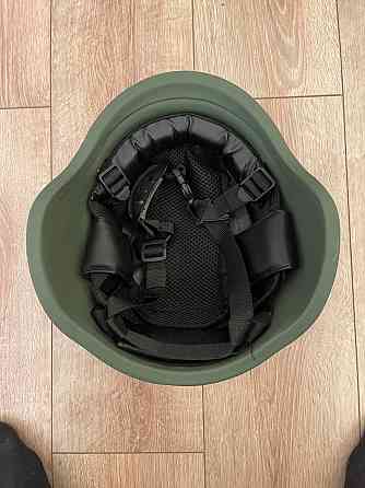 Каска кевларовая NIJ 3A пуленепробиваемая Шлем защитный (размер М) Оливковый Винница