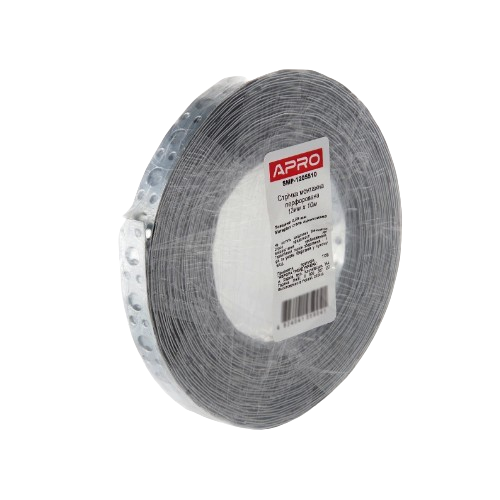 Стрічка монтажна перфорована 18*0,55мм*10м APRO Житомир - изображение 2