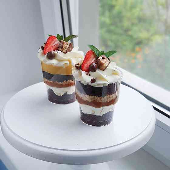 Стаканчик для трайфлов 200 ml уп/25 штук плотный Харків