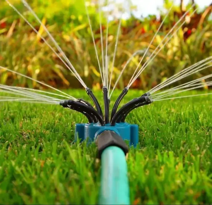 Умная система полива Multifunctional Water Sprinkler распылитель дождеватель для полива газона на 360 градусов Коломия - фото 5