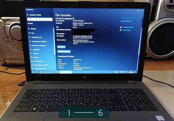 Ноутбук HP 250Gb. Windows 10 Pro. Київ