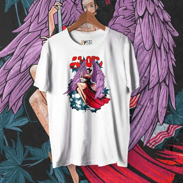 Футболка чоловіча з  принтом Ван Пис Ніко Робін 2 Розмір 48 Anime0179 Дніпро - фото 1