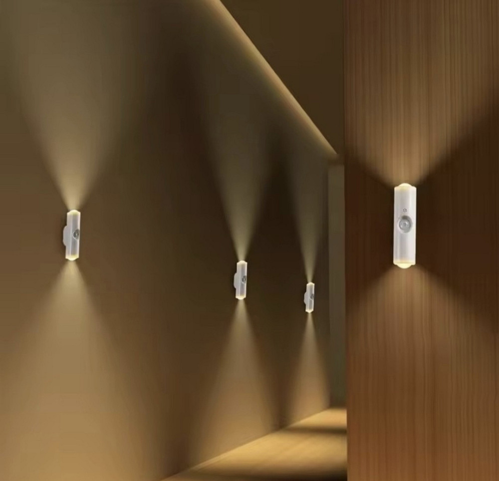 LED  світильник з датчиком руху і датчиком день/ніч (теплий і холодний білий в одній лампі) Смела - изображение 5