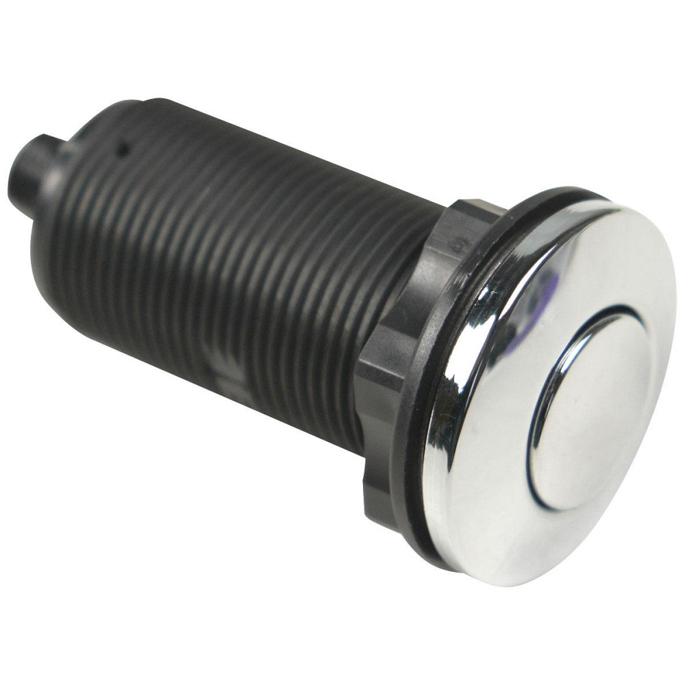 Кнопка пневмо Emaux 65 мм. хромированная Киев - изображение 1