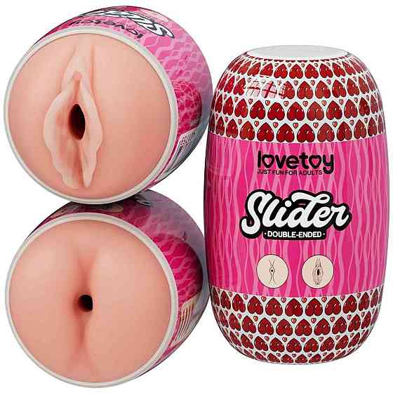 Мастурбатор - Slider Double-Ended Masturbator Ass and Vagina Flesh Sex Aura Київ