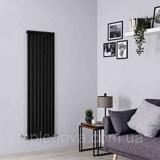 Дизайнерский радиатор 1500/472 (мм) чёрный мат IDEALE ADELE (универсальное подключение) 11 8/1500/472 Черновцы