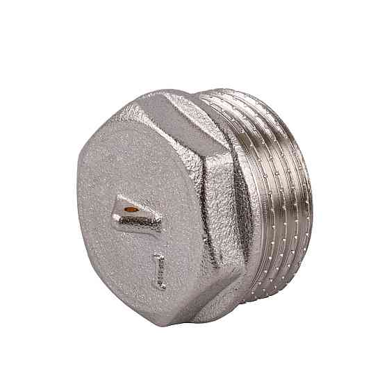 Заглушка 1″Н никелированная под пломбу NC502P OPTIMUM Киев