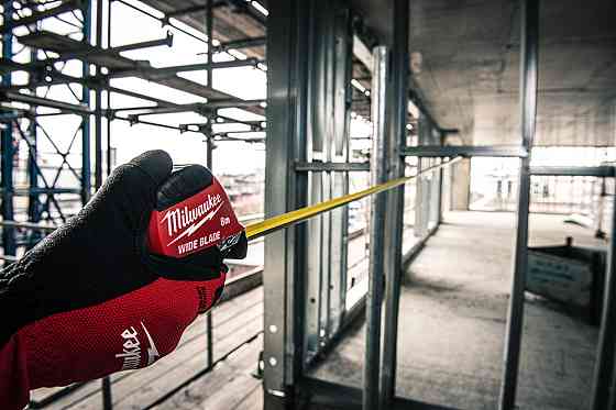 Рулетка магнітна WIDE BLADE MAGNETIC MILWAUKEE (Gen2), (полотно 35мм), 8м Одеса