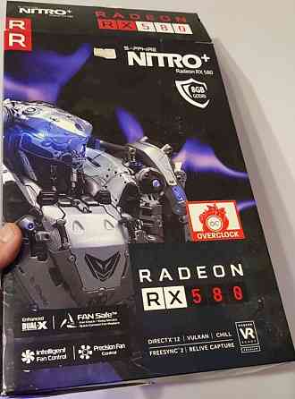 Видеокарта Sapphire Nitro AMD RX580 8gb Киев