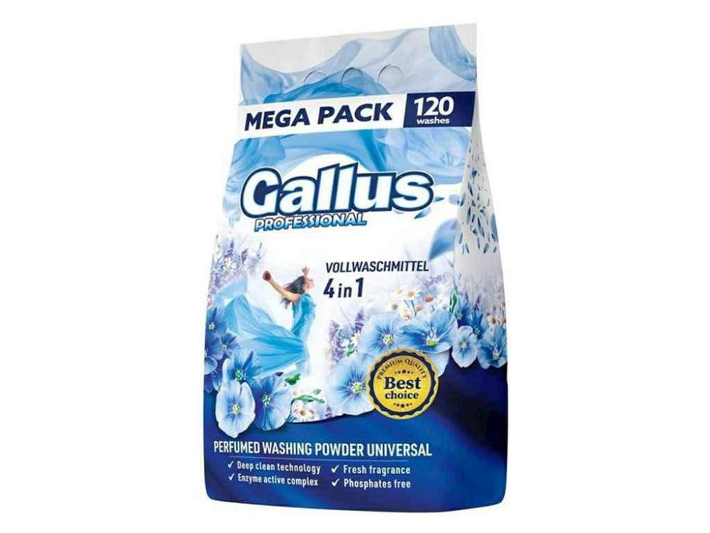 Стиральный пор Professional 4в1 6,6кг Univesal ТМ Gallus Solmir Киев - изображение 1