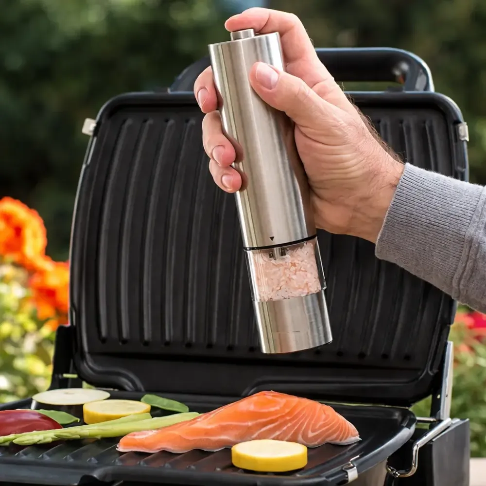 Ручной измельчитель для соли и перца из нержавеющей стали / Электрическая мельница для специй, перца и соли Коломыя - изображение 2