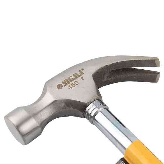 Молоток-цвяшник 450 г металева ручка SIGMA (4314951) Київ