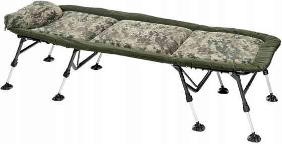 Складна Розкладачка з подушкою 8 ніжок до 160 кг Mivardi "Bedchair CamoCODE Flat8" (M-BCHCC8) Нововолинськ