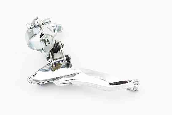 Перемикач ланцюга передній з нижньою тягою, кріпл. 28,6мм, під зірку 42Т, хром Київ