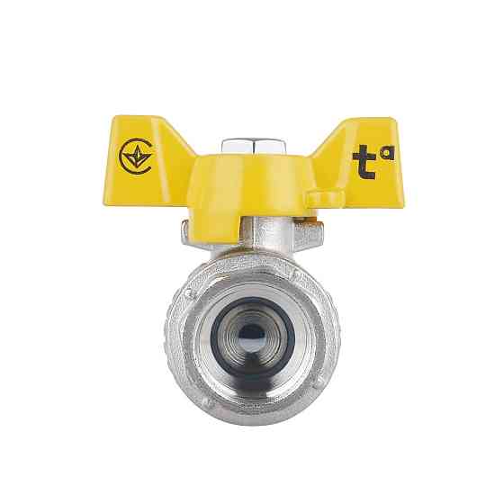 Кран кульовий Thermo Alliance Forte 1/2" ВР для газу (метелик) SF602G15 Київ