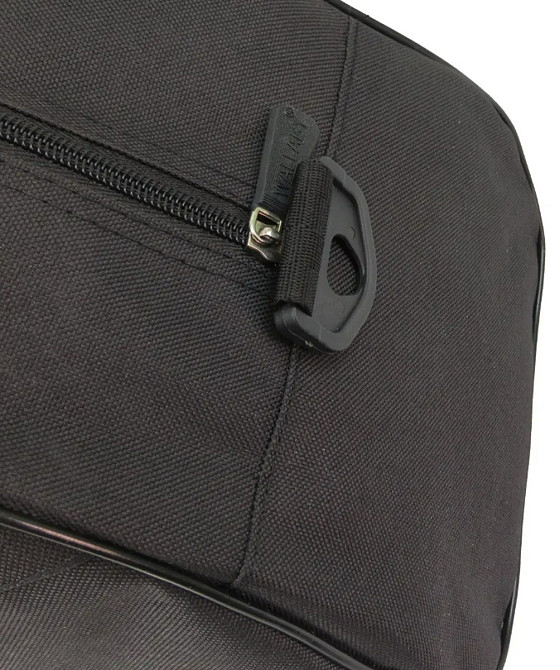 Сумка дорожная Wallaby 213 25х43 черная Киев - изображение 8