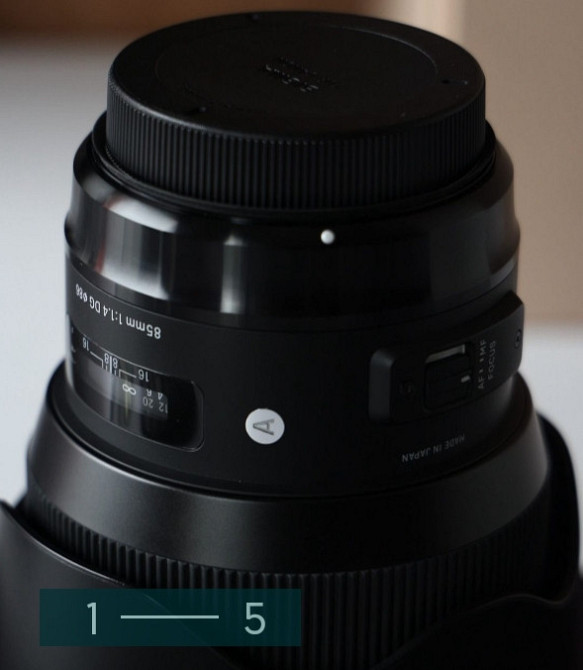 Объектив SIGMA 85mm f/1.4 DG NSM Art for Ganon. Киев - изображение 5