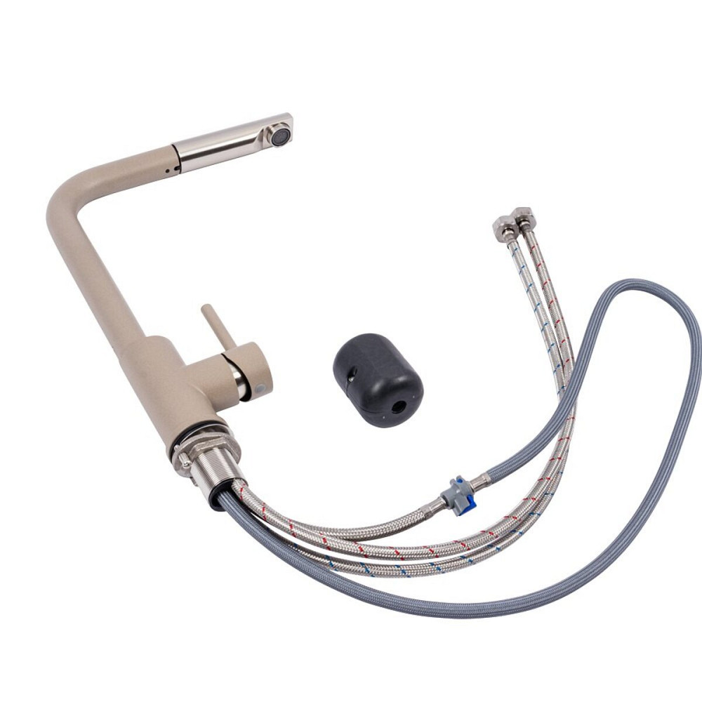 Q411B змішувач кухонний VALESO ТИТАН (з висувною лійкою) Коломыя - изображение 2