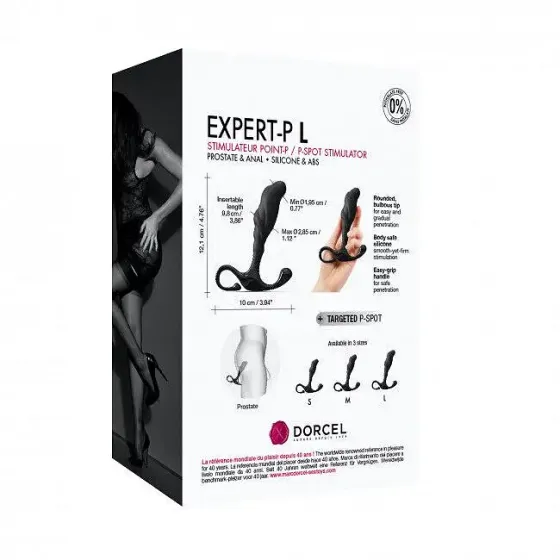Ручний ергономічний масажер простати Dorcel Expert P size L Львов