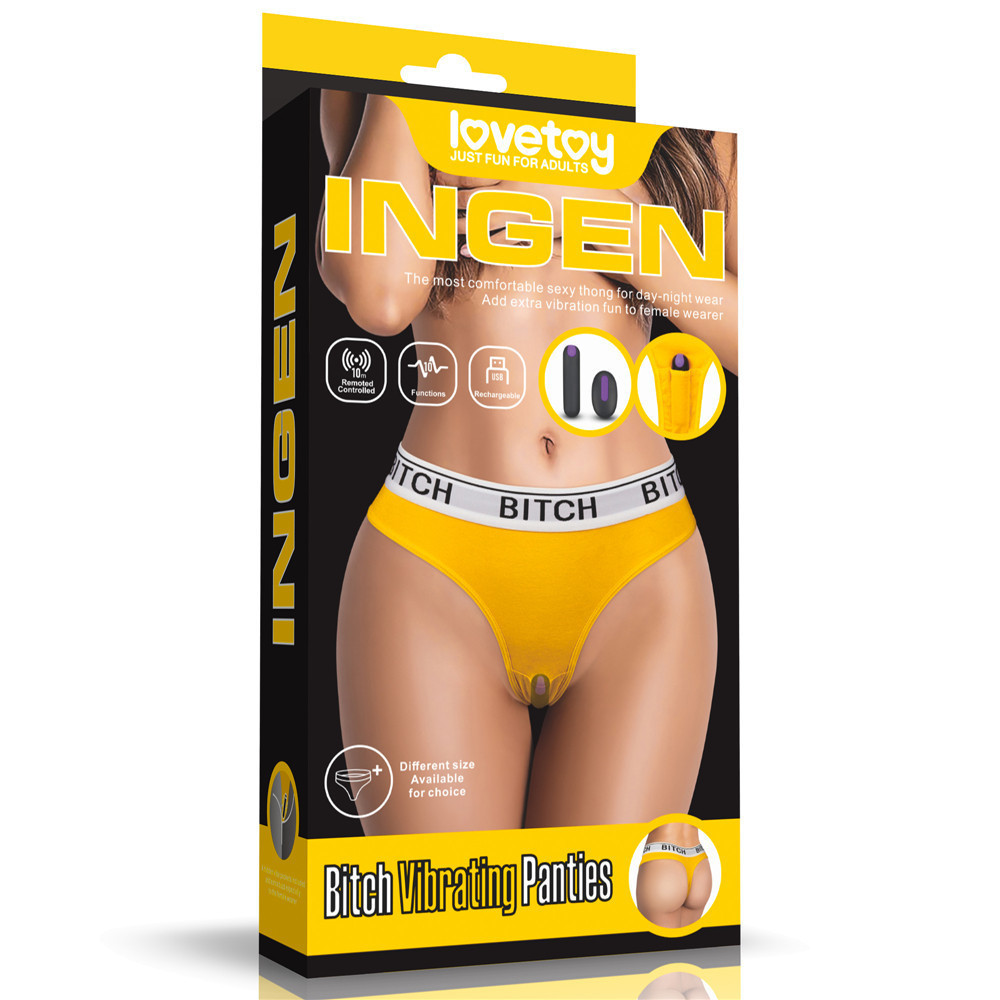 Трусики с вибропулей - Ingen Bitch Vibrating Panties (на талію 86-97 см) Sex Aura Киев - изображение 1
