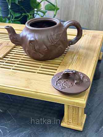 Чайник заварювальний ісинська глина 600 мл "Старе дерево" світлий Т2584 Київ