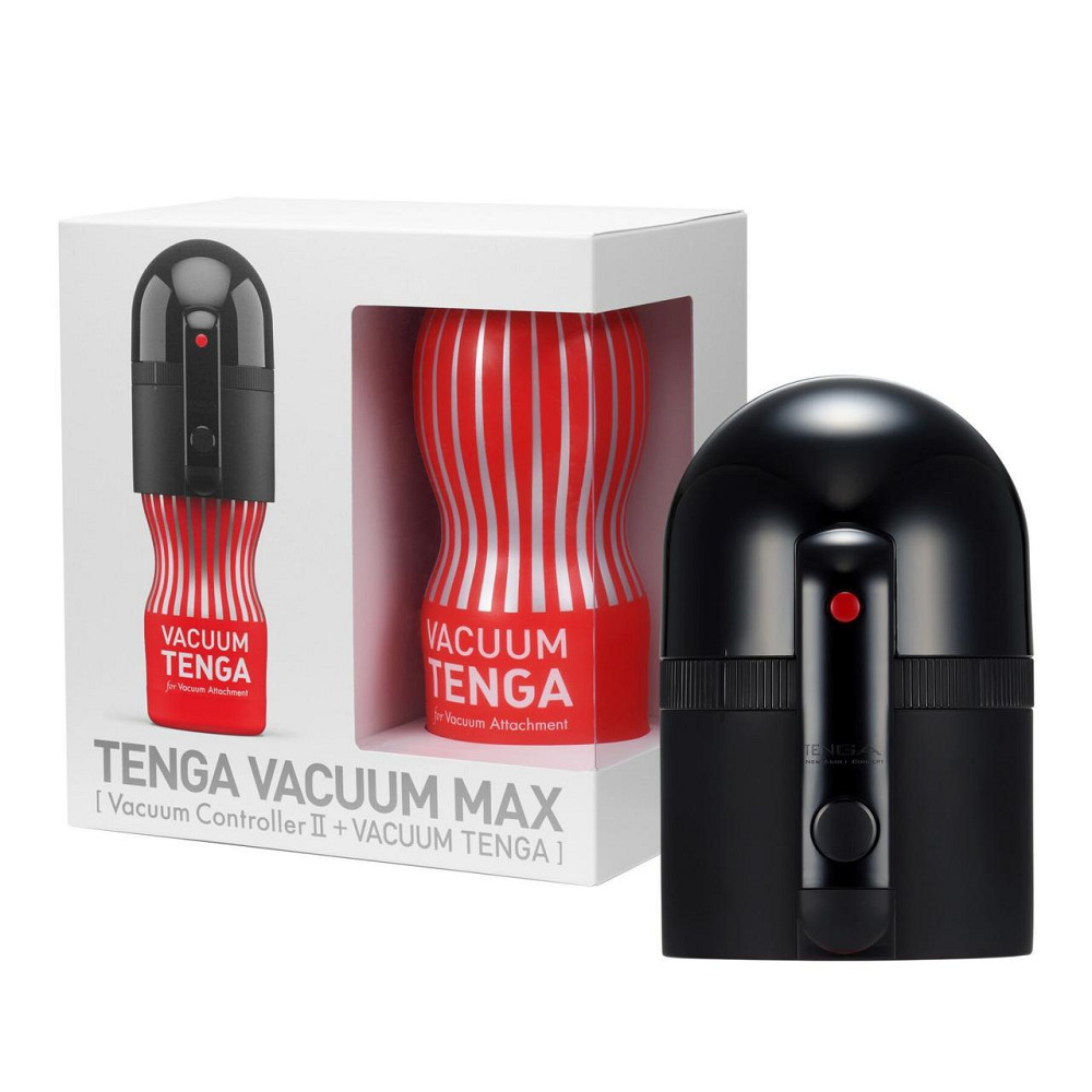 Вакуумна насадка Tenga VACUUM MAX + мастурбатор Tenga Vacuum Cup, 5 режимів роботи Sex Aura Київ - фото 1