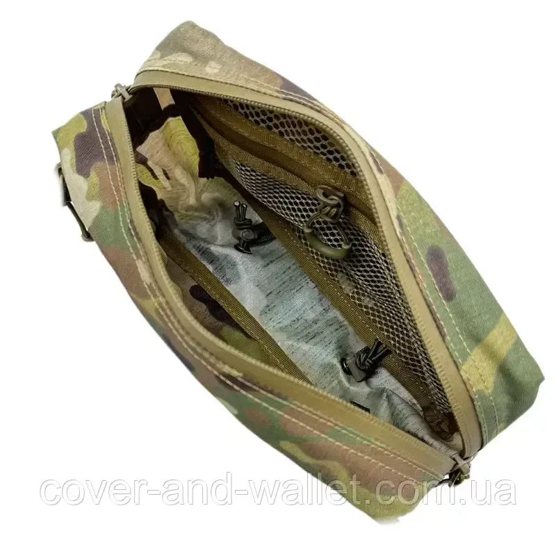 Тактическая сумка бананка на пояс или через плечо с велкро Мультикам Cordura 1000den Киев - изображение 4