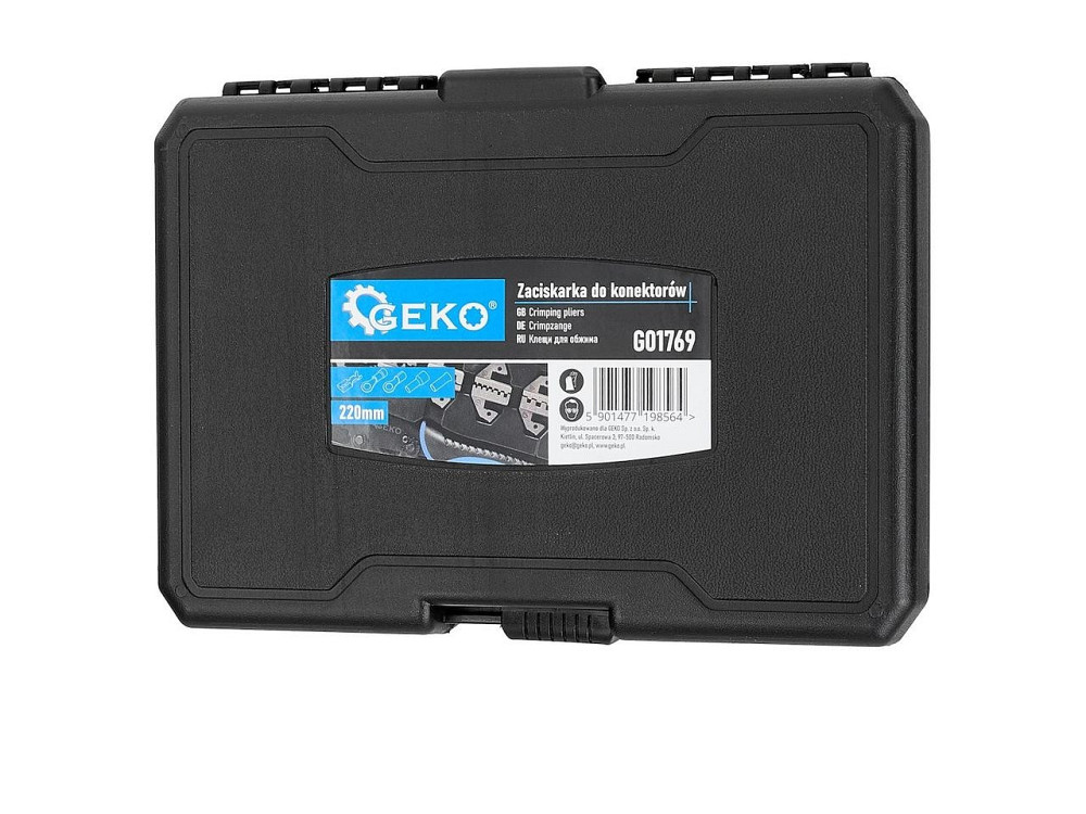 Затискач конекторів "GeKo" з 5 матрицями Київ - фото 10