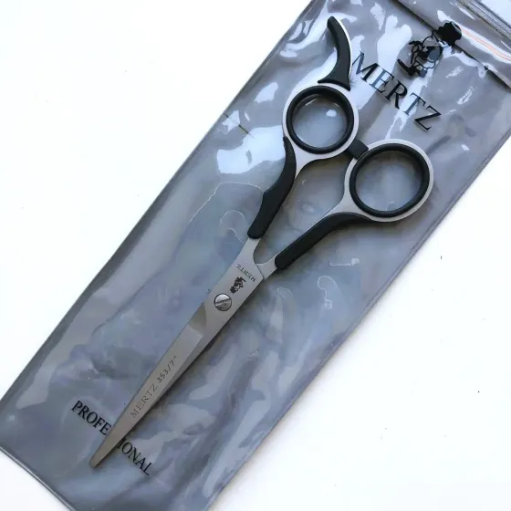 Перукарські ножиці Mertz для стрижки суцільно металеві , довжина леза – 6,5 см Київ