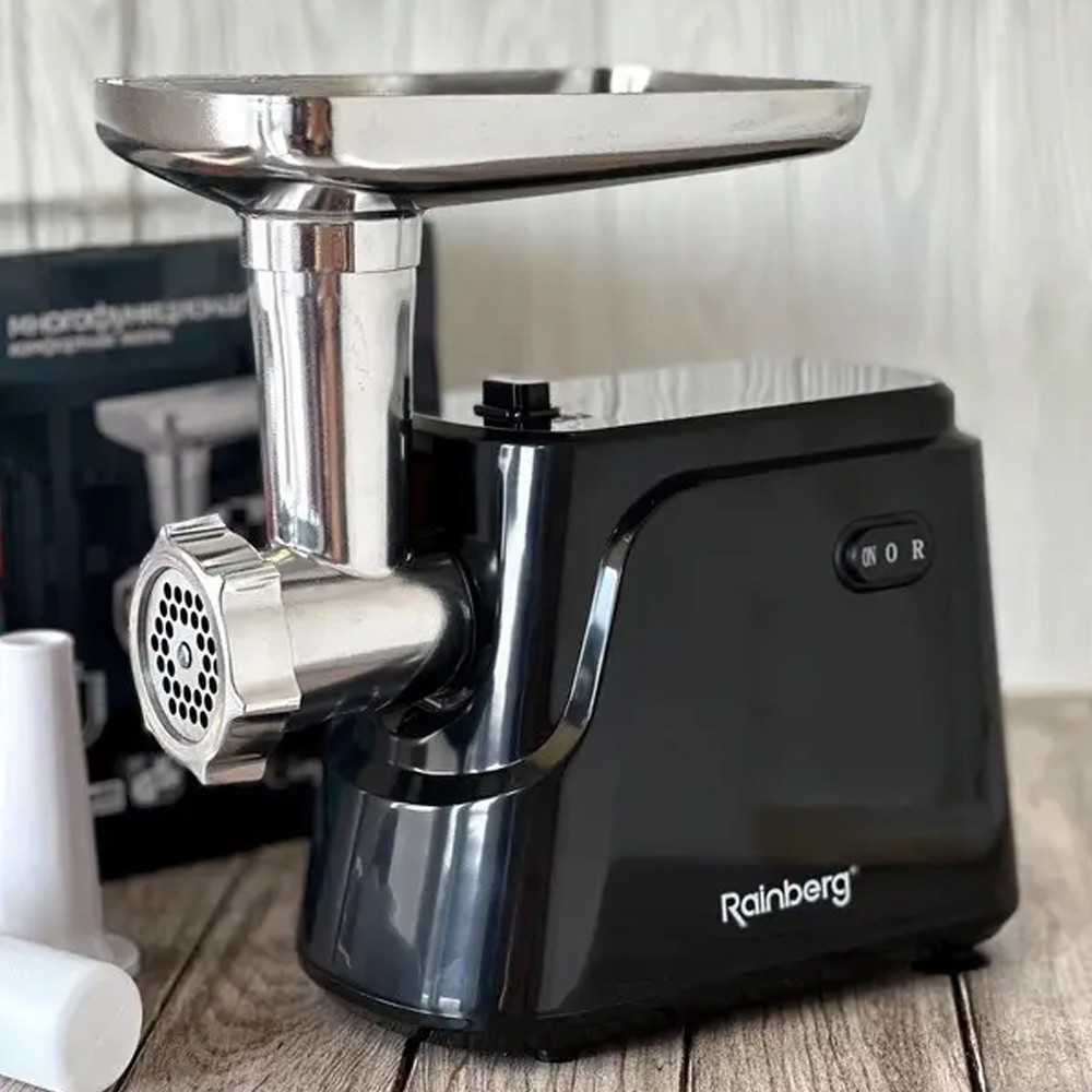 Электрическая мясорубка 2600Вт,Rainberg RB-677 SBR Киев - изображение 2
