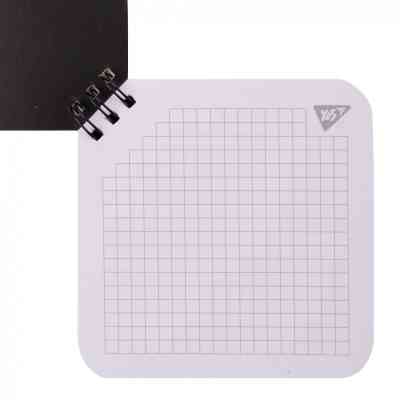 Блокнот Yes 110x110 мм 80 аркушів на cпіралі Не ускладнюй! клітинка. (151816) Вінниця