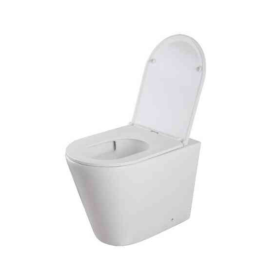 Унітаз підлоговий безбачковий Mixxus Premium Bevel-0702-T3 555х365х410mm система змиву Tornado 3.0 (MP6715)   ( 28771 ) Харків