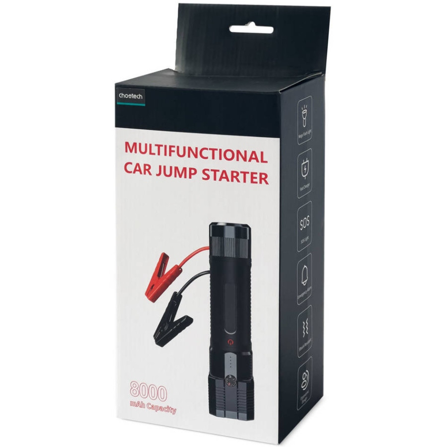 Автомобільний Jump Starter TC0016 300A, 8000mAh, LED Choetech Винница - изображение 4