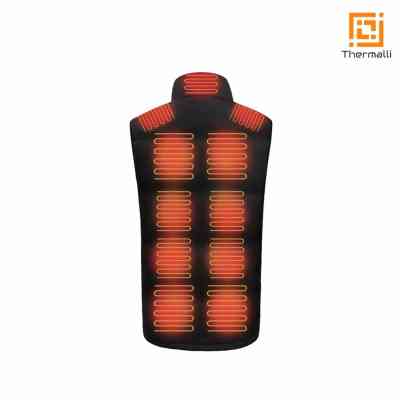 Жилет с подогревом Thermalli Morzine чорний S (10100305-01S) Винница