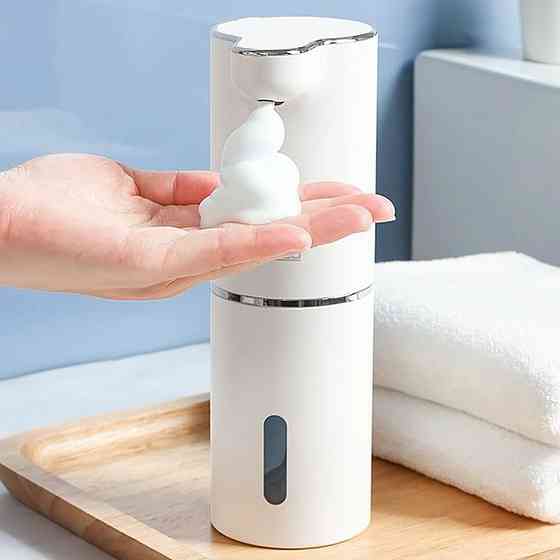 Автоматичний дозатор для мила 300мл, від USB / Диспенсер для рідкого мила / Безконтактний дозатор для піни Київ