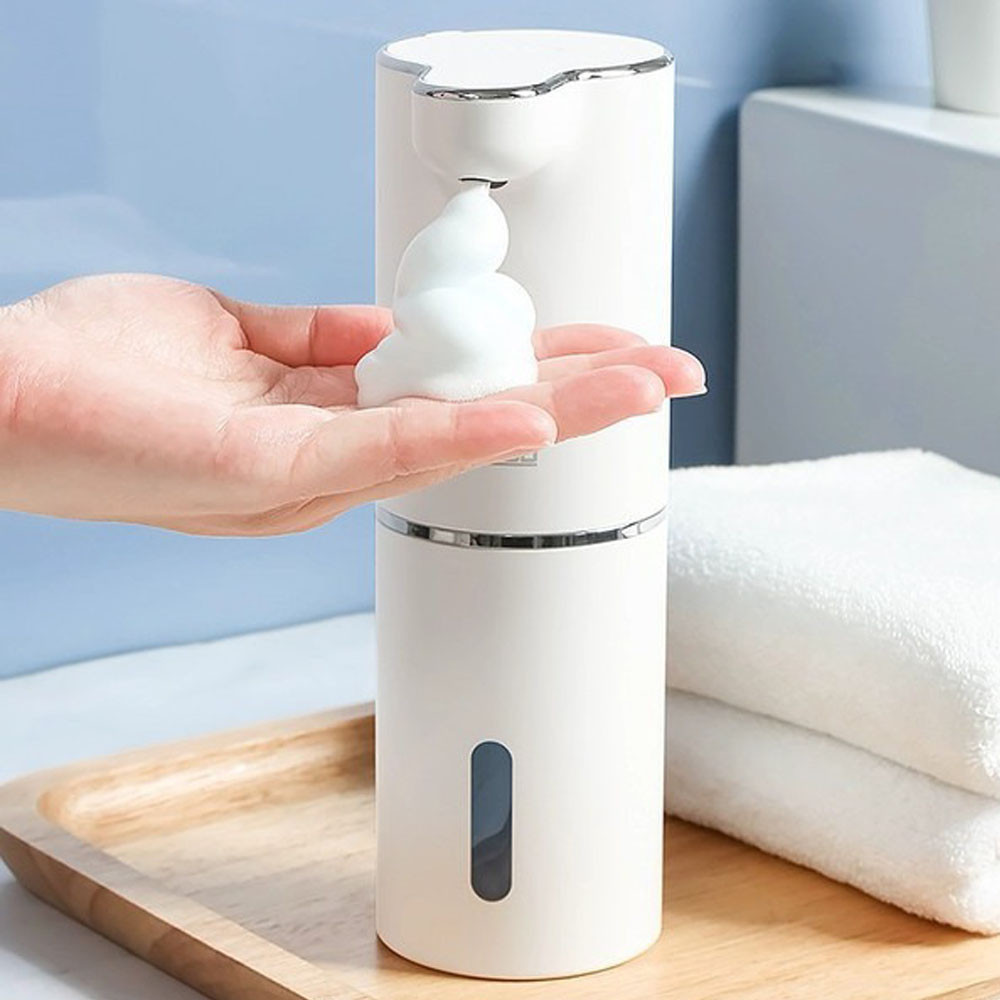 Автоматичний дозатор для мила 300мл, від USB / Диспенсер для рідкого мила / Безконтактний дозатор для піни Київ - фото 1