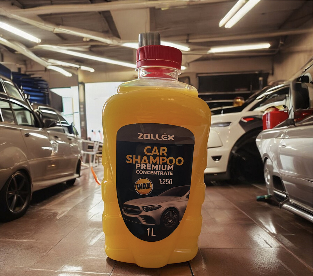 Автошамунь концентрат с воском Zollex Premium Киев - изображение 1