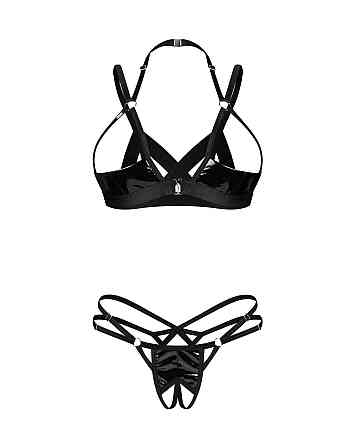 Комплект Obsessive Keira Lise 2-pcs crotchless set L/XL Sex Aura Киев
