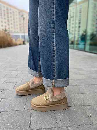 WSMR Угги жіночі WSMR бежеві натуральна шкіра зимові 36-41 (5728) Коломия