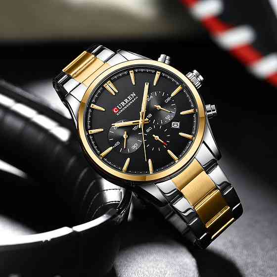 Curren 8446 Silver-Gold-Black Киев