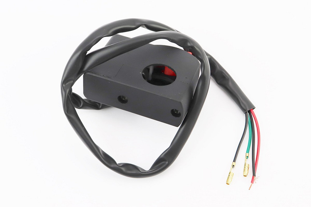 Зарядка USB універсальна на 1 вихід, з кнопкою вкл/викл (кріплення на кермо) Київ - фото 2