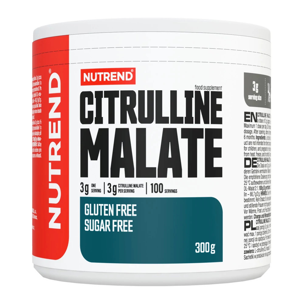 Цитруллин малат Nutrend Nutrend Citrulline Malate 300 г Луцк - изображение 1