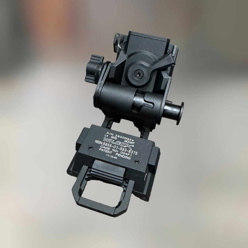 Кріплення для ПНБ Spina Optics типу L4G24 (Wilcox) на шолом, кріплення на каску для ПНБ (28300G24) Київ - фото 3