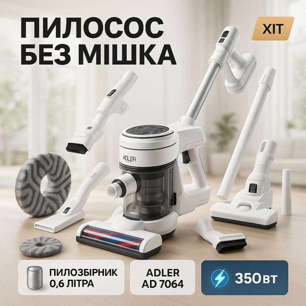 Вертикальный пылесос без мешка, Ручной пылесос для дома, Вертикальный электропылесос IF-24 Львов - изображение 12