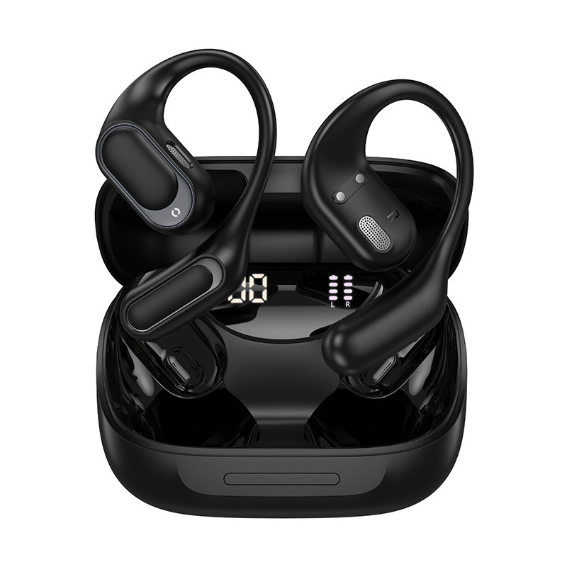 Бездротові навушники TWS HOCO EA11 Honey open true wireless, Black Одеса - фото 1